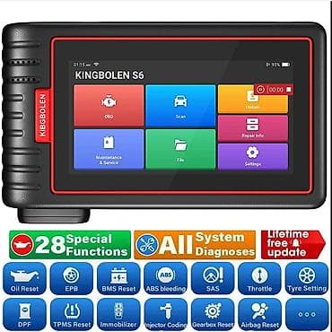 Transport: Novo - Kingbolen S6 OBD2 28 Reset IMMO/BMS/TPMS/ABS Bleeding Novo - at lalafo.rs — 2 Transport: Novo - Kingbolen S6 OBD2 28 Reset IMMO/BMS/TPMS/ABS Bleeding Novo - — 2