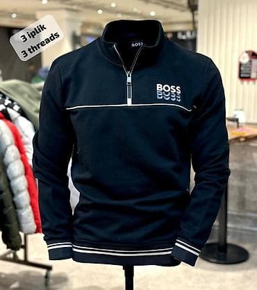 Muški duks sa rajsferšlusom do pola (half-zip), “3 iplik / 3 threads” na lalafo.rs — 2 Muški duks sa rajsferšlusom do pola (half-zip), “3 iplik / 3 threads” — 2