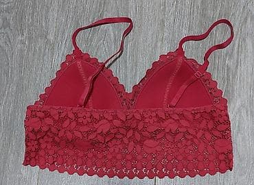 Čipkani bralet – crvena boja m velicina - Model: bralet sa at lalafo.rs — 2 Čipkani bralet – crvena boja m velicina - Model: bralet sa — 2
