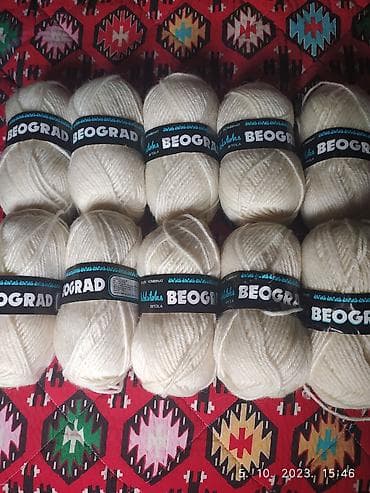 Sewing materials: Vunica za pletenje ili ručni rad. Sirovinski sastav 45%vuna moher i at lalafo.rs — 4 Sewing materials: Vunica za pletenje ili ručni rad. Sirovinski sastav 45%vuna moher i — 4