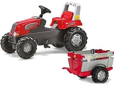 Toy Vehicles & Accessories: Dečiji traktor na pedale sa prikolicom - Realističan traktor za decu at lalafo.rs — 2 Toy Vehicles & Accessories: Dečiji traktor na pedale sa prikolicom - Realističan traktor za decu — 2
