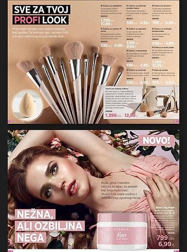 Farmasi šminka i aksesoari – kolekcija za savršen ten, konture i sjaj na lalafo.rs — 4 Farmasi šminka i aksesoari – kolekcija za savršen ten, konture i sjaj — 4