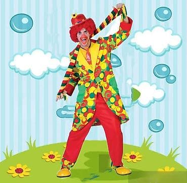Kostim Klovna do 175 cm 🤡🎉 Unesite smeh i zabavu na svaku zabavu uz na lalafo.rs — 1 Kostim Klovna do 175 cm 🤡🎉 Unesite smeh i zabavu na svaku zabavu uz — 1