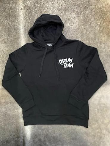 REPLAY muške dukserice s kapuljačom – više modela - Model 1: Bela na lalafo.rs — 5 REPLAY muške dukserice s kapuljačom – više modela - Model 1: Bela — 5