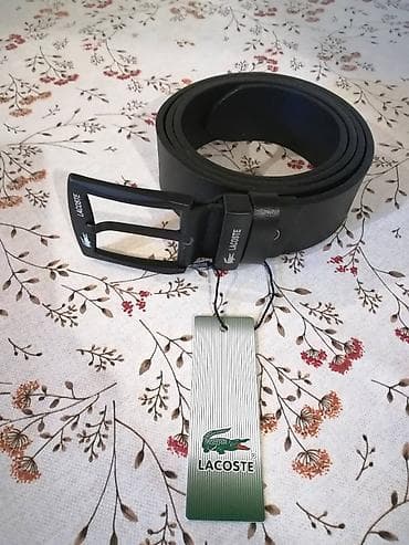 Novi muski kozni markirani kaisevi Lacoste Dva modela. Zemlja porekla na lalafo.rs — 8 Novi muski kozni markirani kaisevi Lacoste Dva modela. Zemlja porekla — 8