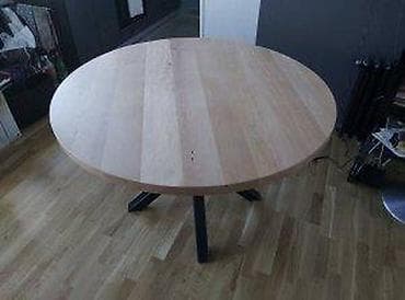 Antique Dining Tables: OKRUGLI TRPEZARIJSKI STO BUKVA 04 | Izrada nameštaja po meri Drvo& at lalafo.rs — 2 Antique Dining Tables: OKRUGLI TRPEZARIJSKI STO BUKVA 04 | Izrada nameštaja po meri Drvo& — 2
