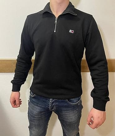 Muške dukserice sa polu-rajsferšlusom (half-zip) - Kroj: klasičan na lalafo.rs — 3 Muške dukserice sa polu-rajsferšlusom (half-zip) - Kroj: klasičan — 3