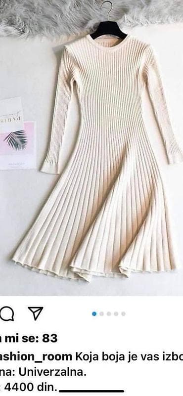 Potpuno nova haljina sa etiketom, trikotaza, moze biti i tunika na lalafo.rs — 3 Potpuno nova haljina sa etiketom, trikotaza, moze biti i tunika — 3