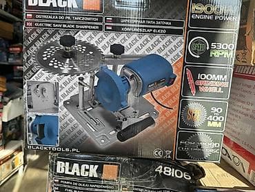 Električni oštrač cirkularne ploče Black 1900w 5300 obrtaja, za ploče na lalafo.rs Električni oštrač cirkularne ploče Black 1900w 5300 obrtaja, za ploče