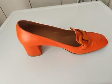 Ženske kožne cipele u jarko narandžastoj boji, loafer stil sa na lalafo.rs — 3 Ženske kožne cipele u jarko narandžastoj boji, loafer stil sa — 3