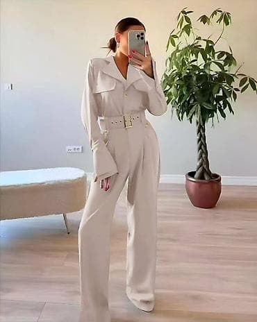 Ženski elegantni kombinezon sa pojasom - Model sa dugim nogavicama na lalafo.rs — 4 Ženski elegantni kombinezon sa pojasom - Model sa dugim nogavicama — 4