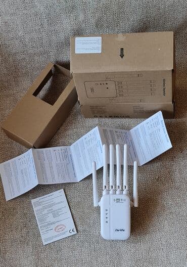 Wi‑Fi pojačivač signala Ourlife (model Q166) - Funkcija: proširenje na lalafo.rs Wi‑Fi pojačivač signala Ourlife (model Q166) - Funkcija: proširenje