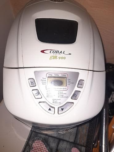 Aparat za pečenje hleba Coral Electric BM-900. - Kapacitet hleba: 750 at lalafo.rs — 2 Aparat za pečenje hleba Coral Electric BM-900. - Kapacitet hleba: 750 — 2