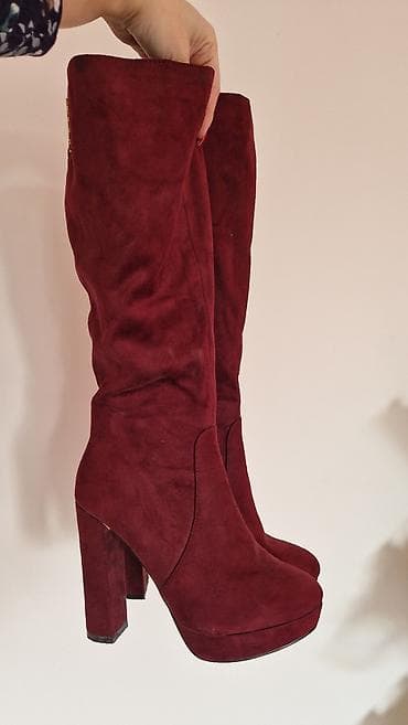 Čizme, 39, bоја - Bordo na lalafo.rs — 1 Čizme, 39, bоја - Bordo — 1