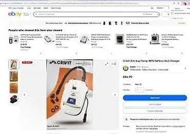 Kompresori za vazduh: CRIVIT CSPA 20-Li A1 – električna SUP pumpa - Namena: brzo na lalafo.rs — 5 Kompresori za vazduh: CRIVIT CSPA 20-Li A1 – električna SUP pumpa - Namena: brzo — 5