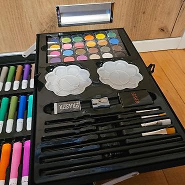Kids' Drawing Boards: Komplet za crtanje i slikanje u aluminijumskom koferu sa motivom at lalafo.rs — 7 Kids' Drawing Boards: Komplet za crtanje i slikanje u aluminijumskom koferu sa motivom — 7
