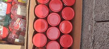 Tegle 70 komada sa poklopcem jednom samo korišćene Cena je po na lalafo.rs — 1 Tegle 70 komada sa poklopcem jednom samo korišćene Cena je po — 1