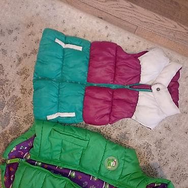 Dečije zimske jakne i prsluci – set - Ružičasta prošivena jakna sa na lalafo.rs — 2 Dečije zimske jakne i prsluci – set - Ružičasta prošivena jakna sa — 2