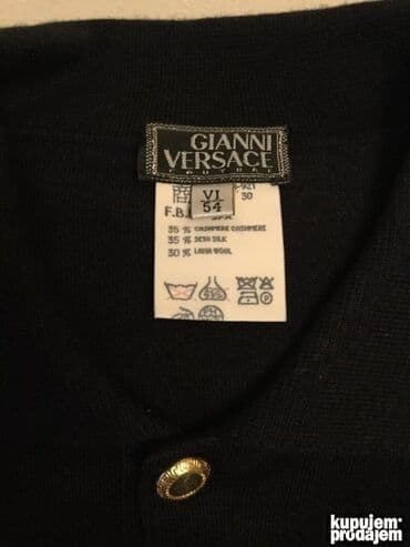 Original GIANNI VERSACE duks L-XL NOV Casmear - Silk - Wolle Ramena na lalafo.rs Original GIANNI VERSACE duks L-XL NOV Casmear - Silk - Wolle Ramena
