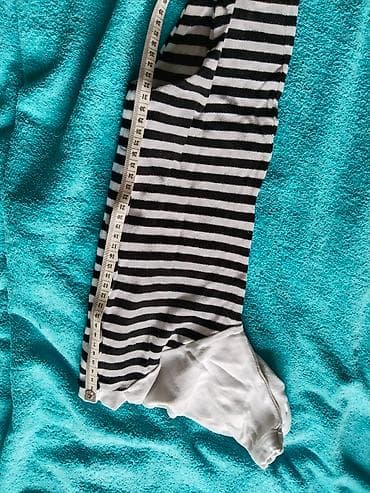 Bebi zeka/odelce Partizan – prugasto - Crno‑bele pruge sa ušivenim na lalafo.rs — 3 Bebi zeka/odelce Partizan – prugasto - Crno‑bele pruge sa ušivenim — 3