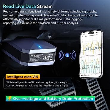 Transport: Novo- MUCAR BT200 MAX OBD2 CAN-FD Bi-directional ECM TCM ABS Novi at lalafo.rs — 8 Transport: Novo- MUCAR BT200 MAX OBD2 CAN-FD Bi-directional ECM TCM ABS Novi — 8