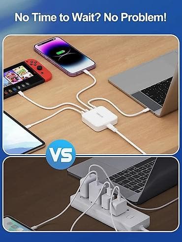 GOLDNEXT 70W Desktop GaN punjač - GaN III tehnologija za visoku na lalafo.rs — 7 GOLDNEXT 70W Desktop GaN punjač - GaN III tehnologija za visoku — 7