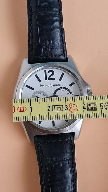 Muški ručni sat bruno banani - Kućište od nerđajućeg čelika, okruglog na lalafo.rs — 4 Muški ručni sat bruno banani - Kućište od nerđajućeg čelika, okruglog — 4