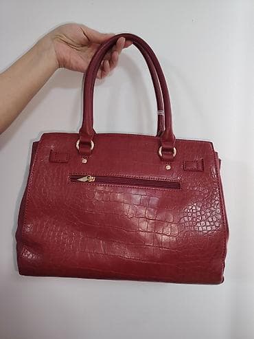 Elegantna ženska torba David Jones, boja bordo. - Materijal na lalafo.rs — 2 Elegantna ženska torba David Jones, boja bordo. - Materijal — 2