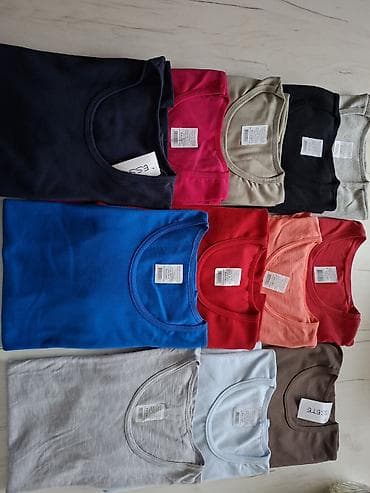 Ženske majice kratkih rukava – različite boje - Klasičan okrugli na lalafo.rs — 3 Ženske majice kratkih rukava – različite boje - Klasičan okrugli — 3