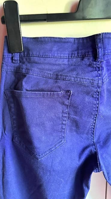 Mango pantalone, indigo boja, fantasticne, imaju elastin, vel 36 na lalafo.rs — 10 Mango pantalone, indigo boja, fantasticne, imaju elastin, vel 36 — 10