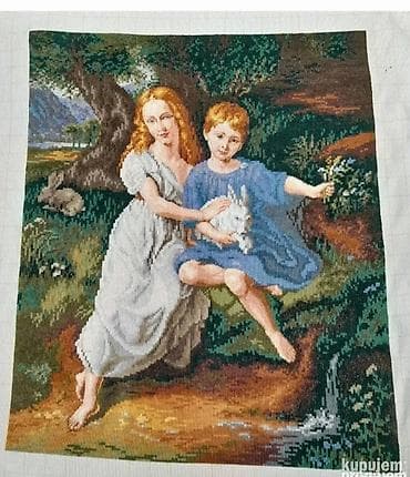 Ručni vez – gobleni na platnu - Tehnika: klasični goblen/krstasti bod na lalafo.rs — 2 Ručni vez – gobleni na platnu - Tehnika: klasični goblen/krstasti bod — 2