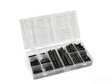 Home & Garden: Set opruga–zabrtvnih klinova (spring pin/roll pin) u plastičnoj kutiji at lalafo.rs — 1 Home & Garden: Set opruga–zabrtvnih klinova (spring pin/roll pin) u plastičnoj kutiji — 1