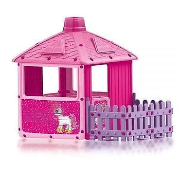 Dečija kućica za igru – Jednorog - Šarena kućica od kvalitetne at lalafo.rs — 1 Dečija kućica za igru – Jednorog - Šarena kućica od kvalitetne — 1