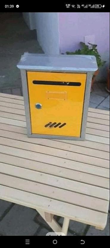 Other garden items: 04. Evo i dim postansko sanduce
1800 din at lalafo.rs — 3 Other garden items: 04. Evo i dim postansko sanduce
1800 din — 3