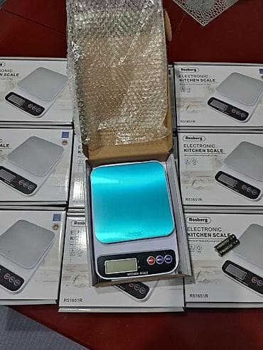Elektronska kuhinjska vaga Rosberg - Maksimalna nosivost: 10 kg na lalafo.rs — 2 Elektronska kuhinjska vaga Rosberg - Maksimalna nosivost: 10 kg — 2