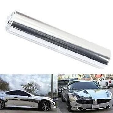 Transport: Hrom Chrome folija 152cm - samolepljiva. Chrome Hrom folija at lalafo.rs — 6 Transport: Hrom Chrome folija 152cm - samolepljiva. Chrome Hrom folija — 6
