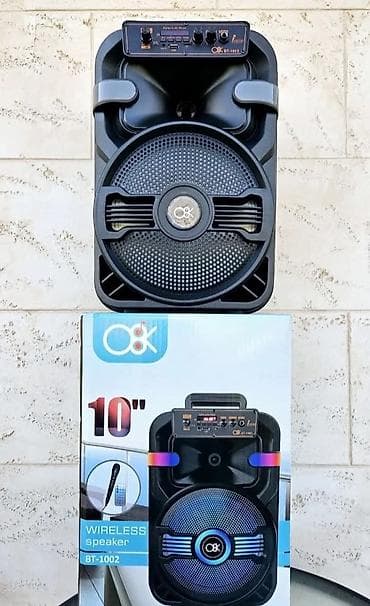 Bluetooth zvučnik karaoke zvučnik 10 inča BT-1002 Cena 5500 dinara - at lalafo.rs — 2 Bluetooth zvučnik karaoke zvučnik 10 inča BT-1002 Cena 5500 dinara - — 2