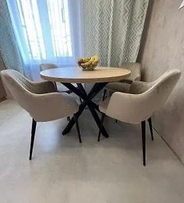 Sets of table and chairs: Okrugli trpezarijski stolovi novi sad | at lalafo.rs — 1 Sets of table and chairs: Okrugli trpezarijski stolovi novi sad | — 1