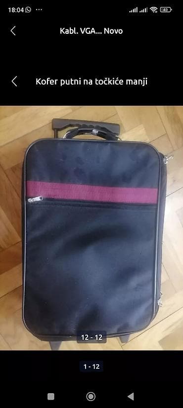 Kofer manji platneni oko 55 /35 /20 ispravan dobar
Mirjevo na lalafo.rs Kofer manji platneni oko 55 /35 /20 ispravan dobar
Mirjevo