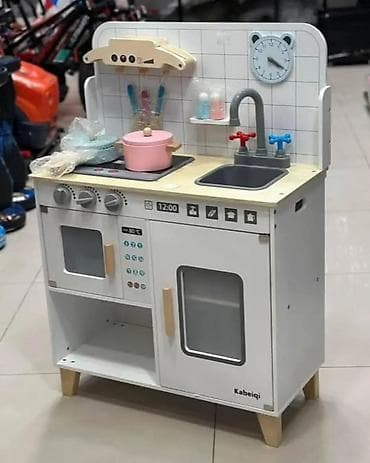 Dečije kuhinje: Drvena dečja kuhinja – Kabeiqi - Kompletna igračka kuhinja sa radnom na lalafo.rs — 2 Dečije kuhinje: Drvena dečja kuhinja – Kabeiqi - Kompletna igračka kuhinja sa radnom — 2