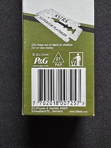 Žileti za brijanje - Astra superior platinum Astra Superior Platinum at lalafo.rs — 3 Žileti za brijanje - Astra superior platinum Astra Superior Platinum — 3