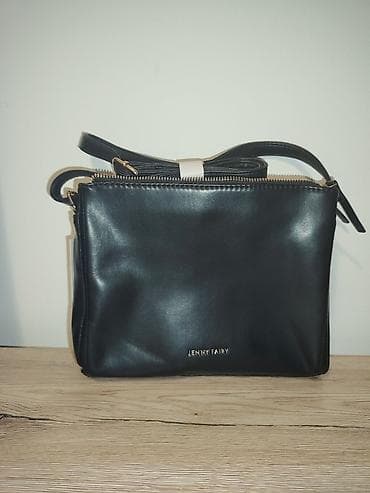 Ženska torba Jenny Fairy – crna, crossbody/ramena - Materijal: glatka na lalafo.rs — 1 Ženska torba Jenny Fairy – crna, crossbody/ramena - Materijal: glatka — 1
