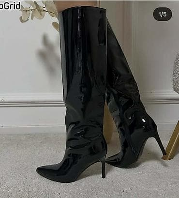 Čizme, 38, bоја - Crna na lalafo.rs — 1 Čizme, 38, bоја - Crna — 1