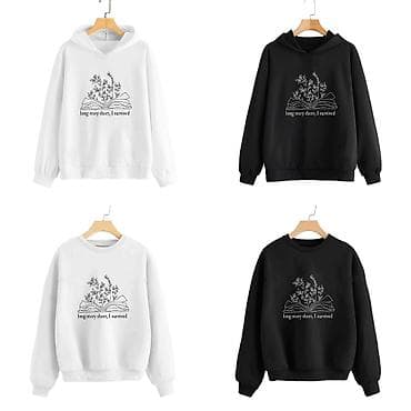 Women's Sweatshirts: Stampa na duksevima Taylor Swift. Dostupne boje za duks su: crna ili at lalafo.rs — 2 Women's Sweatshirts: Stampa na duksevima Taylor Swift. Dostupne boje za duks su: crna ili — 2