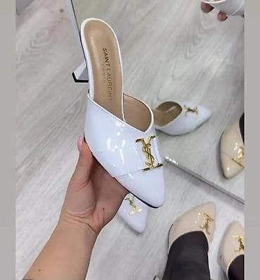 Elegantne ženske klompe/sabo sandale sa potpeticom, špicastog vrha na lalafo.rs — 2 Elegantne ženske klompe/sabo sandale sa potpeticom, špicastog vrha — 2