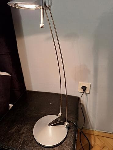 enigma lampe: Lampa stona halogen sijalica, metalik srebrna, visine 53cm u original at lalafo.rs — 5 enigma lampe: Lampa stona halogen sijalica, metalik srebrna, visine 53cm u original — 5