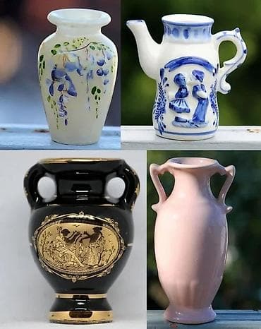 Vt ukrasne vaze keramika porculan alabaster KOBALT Hand made. Cene su na lalafo.rs — 1 Vt ukrasne vaze keramika porculan alabaster KOBALT Hand made. Cene su — 1
