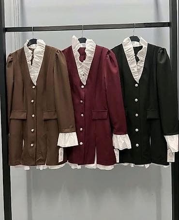 🔥Elegantna ženska haljina-sako sa volan kragnom
3300 din na lalafo.rs — 4 🔥Elegantna ženska haljina-sako sa volan kragnom
3300 din — 4