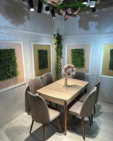 Trpezarijski set – sto sa 6 stolica - Moderan pravougaoni sto sa na lalafo.rs — 10 Trpezarijski set – sto sa 6 stolica - Moderan pravougaoni sto sa — 10