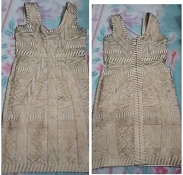 Herve Leger model. Kvalitet za 10++. Uska, uz telo, zlatne boje sa na lalafo.rs — 5 Herve Leger model. Kvalitet za 10++. Uska, uz telo, zlatne boje sa — 5
